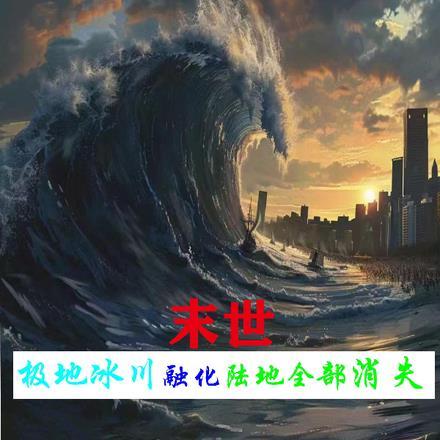末世:极地冰川融化陆地全部消失