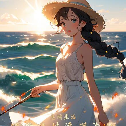 悠闲生活,带学生妹远洋海钓